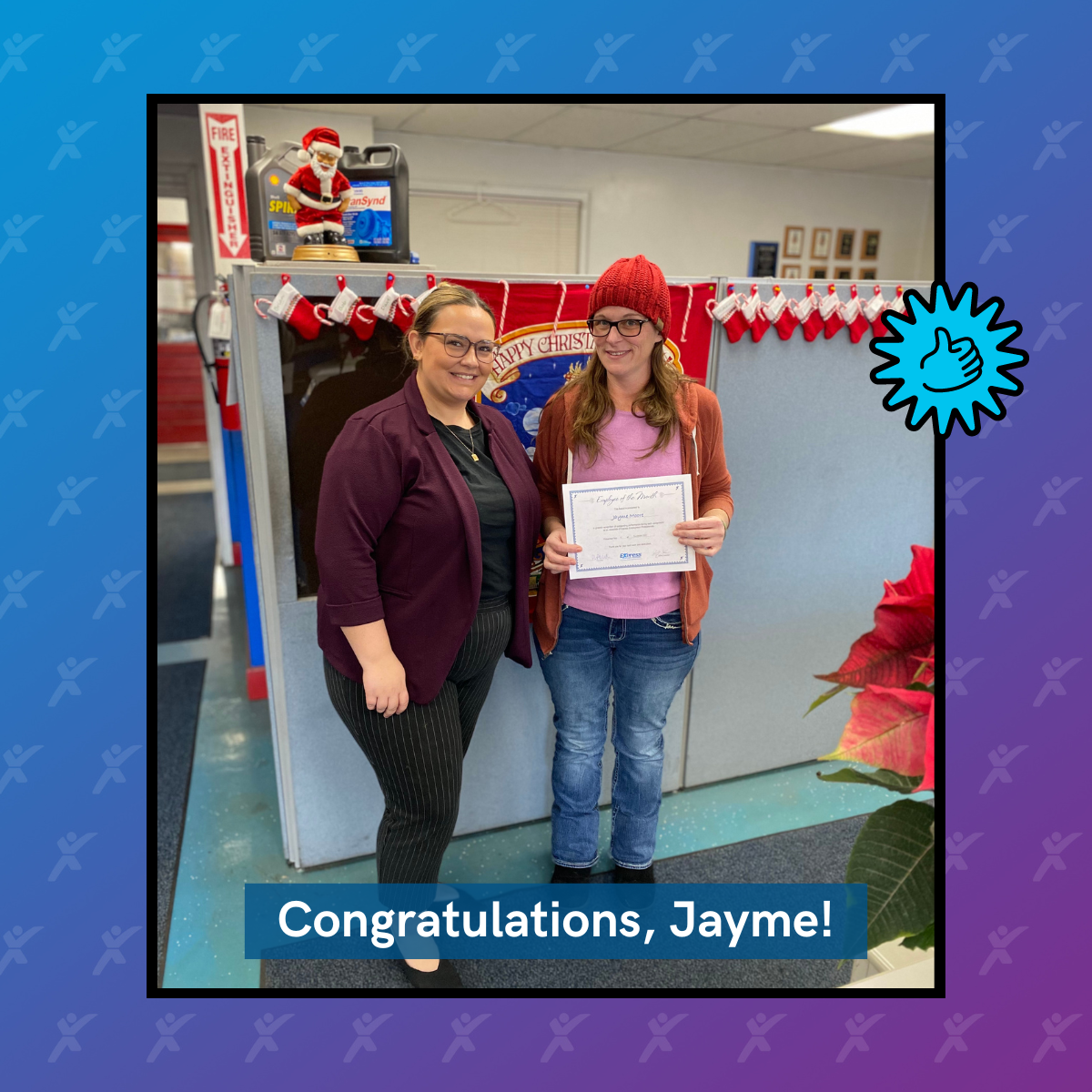 Associate of the Month - Jayme 